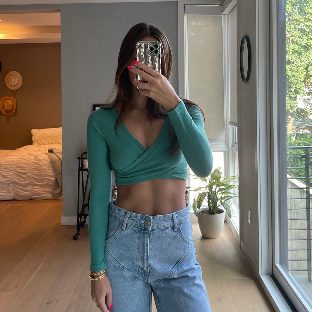 Verge Girl cropped long sleeve